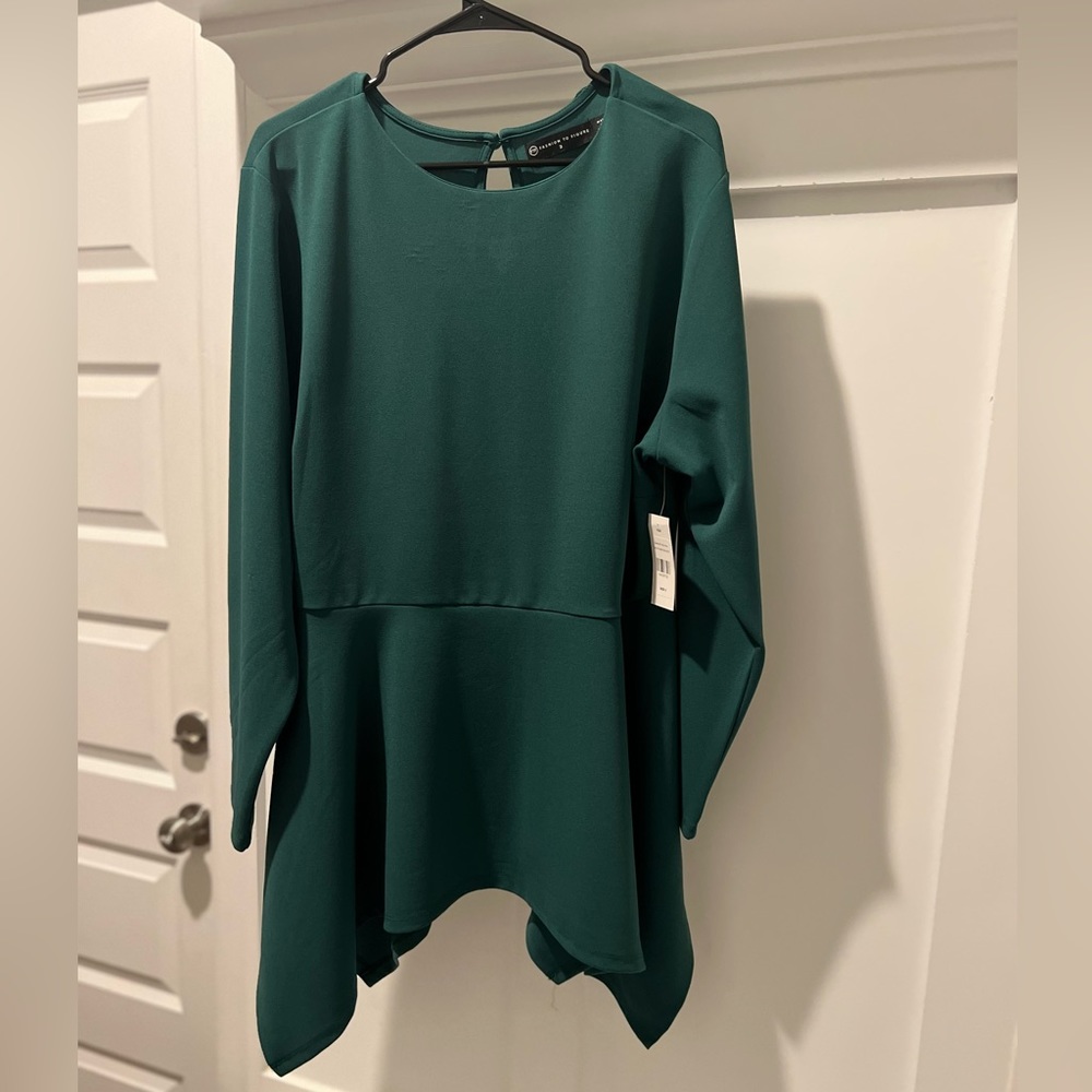 Eloquii Long Sleeve Dress Shirt